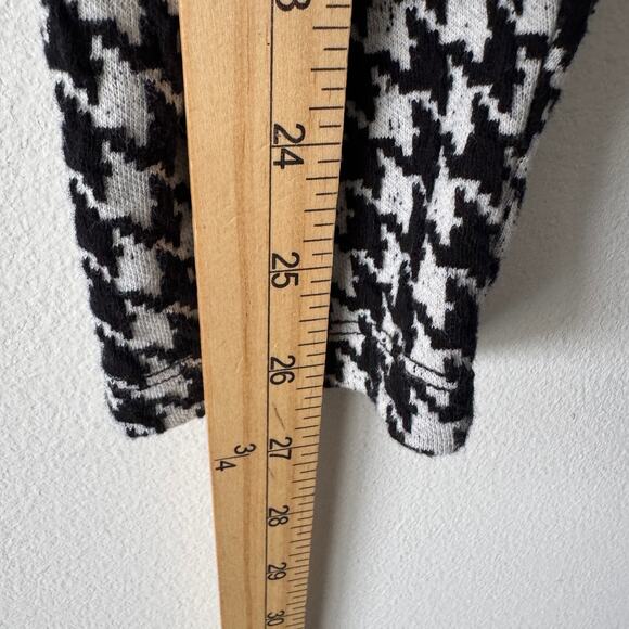 Who What Wear Dress Womens Medium Black White Houndstooth Fitted Career Business - Picture 9 of 11